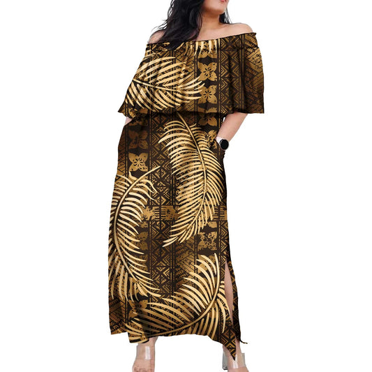 Coconut Grove Ruffle Dress
