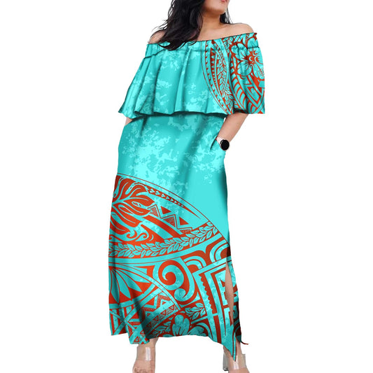 Pacific Spirit Ruffle Dress